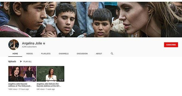 Angelina Jolie’nin YouTube kanalı kapatıldı - Resim : 1