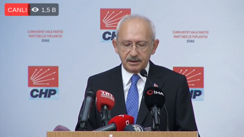 CHP PM Sivas'ta toplandı: Kılıçdaroğlu'ndan Meclis Başkanı'na çağrı