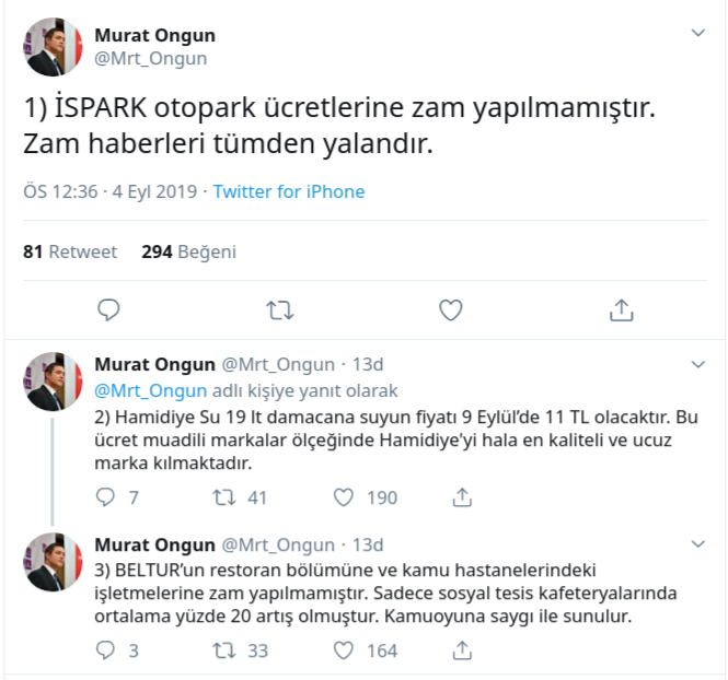 İBB'den zam iddialarına net yanıt: Tümden yalandır - Resim : 1