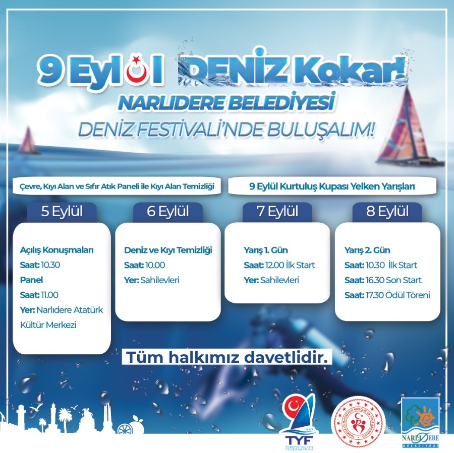 Narlıdere Deniz Festivali başlıyor! - Resim : 1