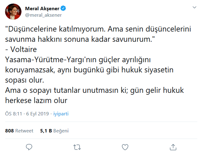 Meral Akşener'den Canan Kaftancıoğlu'na destek - Resim : 1