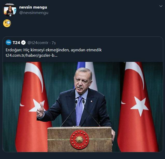 Nevşin Mengü'den dikkat çeken 'Erdoğan' paylaşımı - Resim : 1