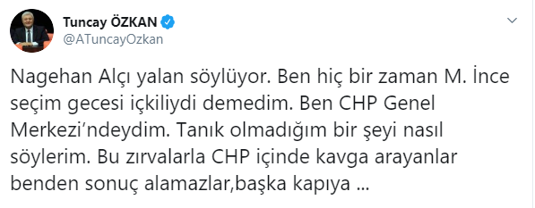 Tuncay Özkan'dan Muharrem İnce açıklaması: Nagehan Alçı yalan söylüyor - Resim : 3