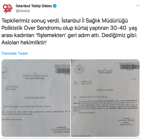 Kürtaj listesi kararında geri adım - Resim : 1