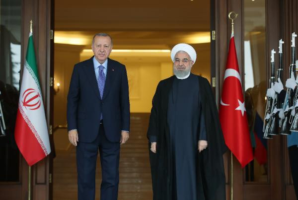 Erdoğan, Ruhani ile Çankaya Köşkü'nde görüştü - Resim : 1