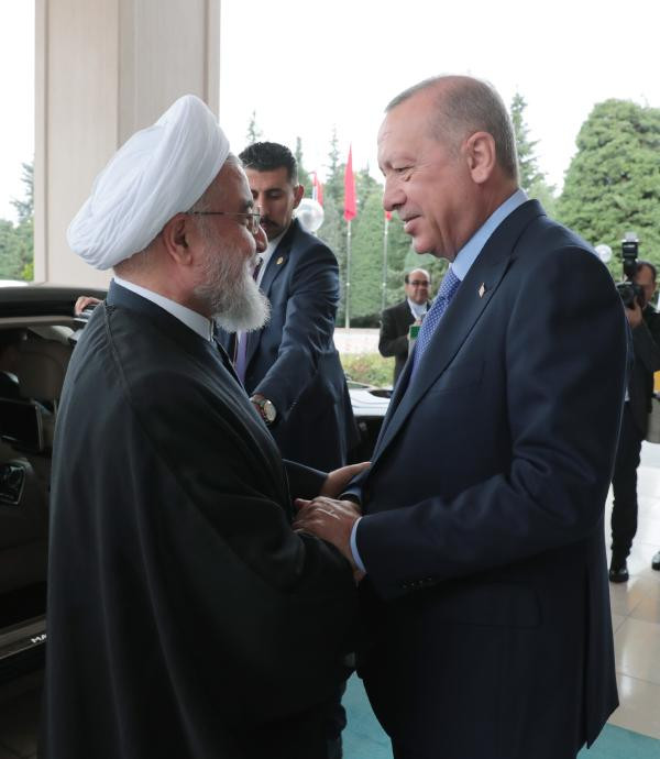Erdoğan, Ruhani ile Çankaya Köşkü'nde görüştü - Resim : 2