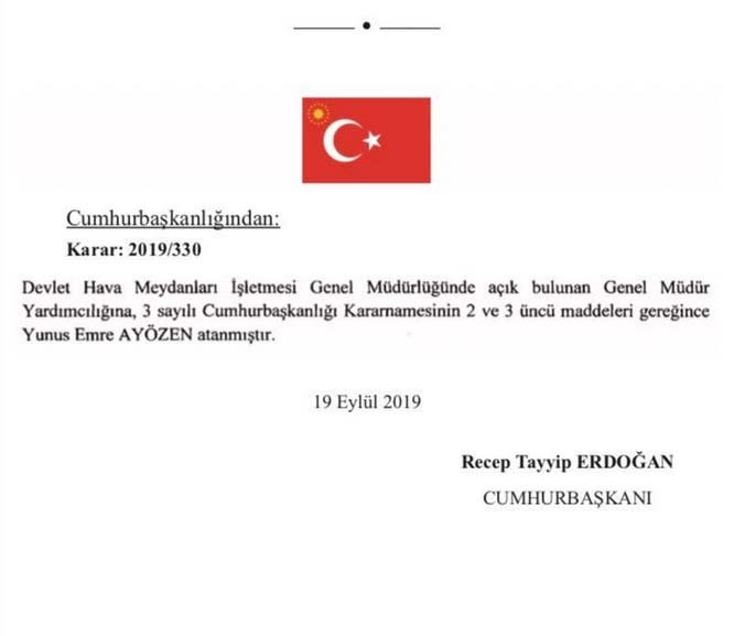 Ekrem İmamoğlu'nun görevden aldığı ismi, Erdoğan DHMİ’ye atadı! - Resim : 2