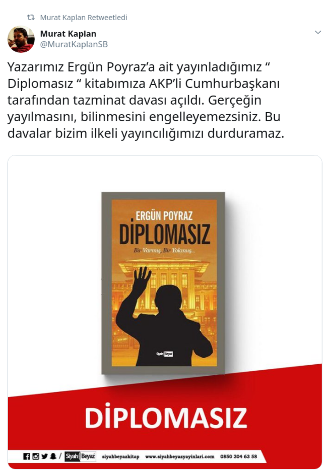 'Erdoğan'ın diploması yok' diyen yazara tazminat davası - Resim : 2