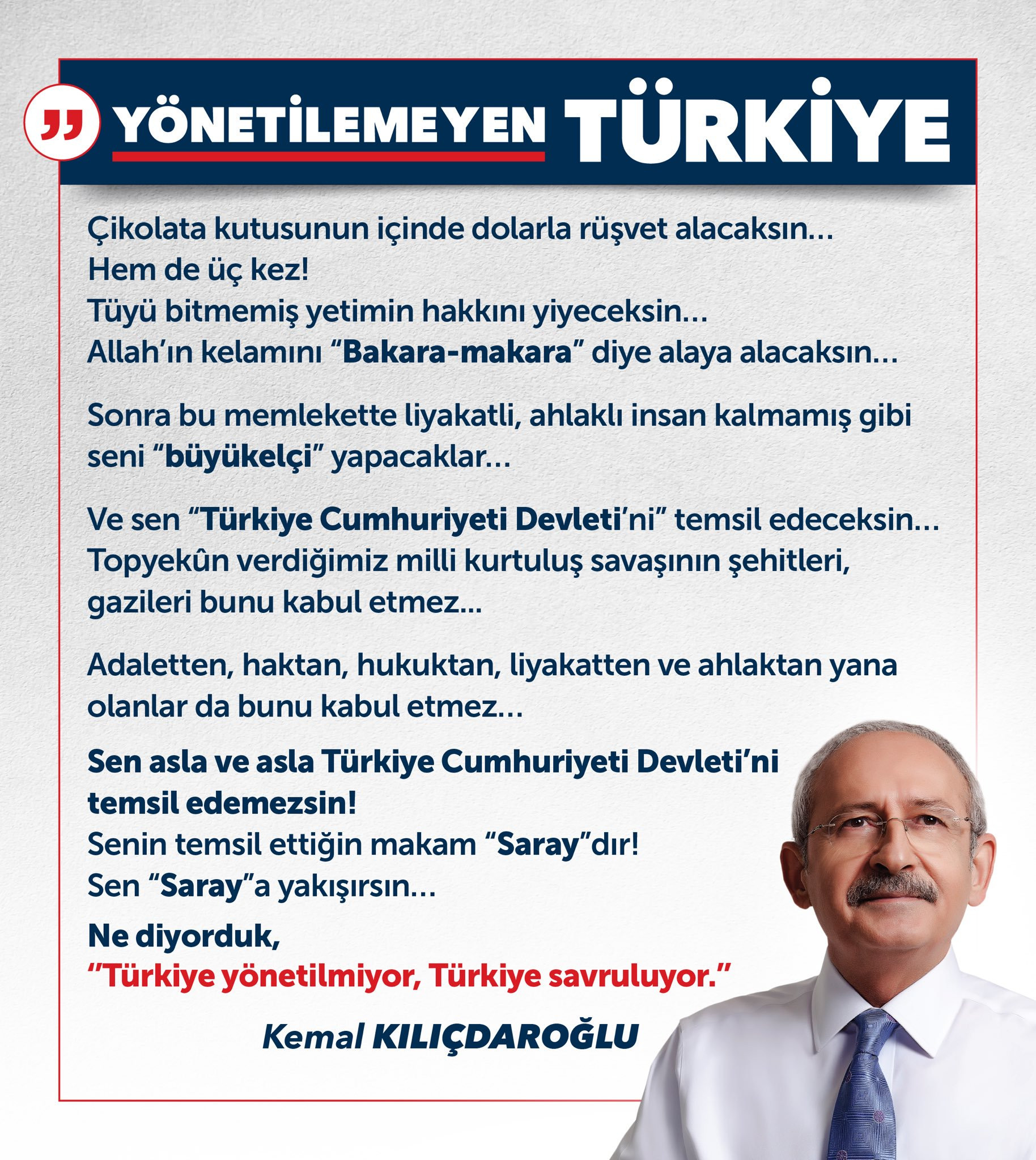 Kemal Kılıçdaroğlu'ndan Egemen Bağış tepkisi - Resim : 1