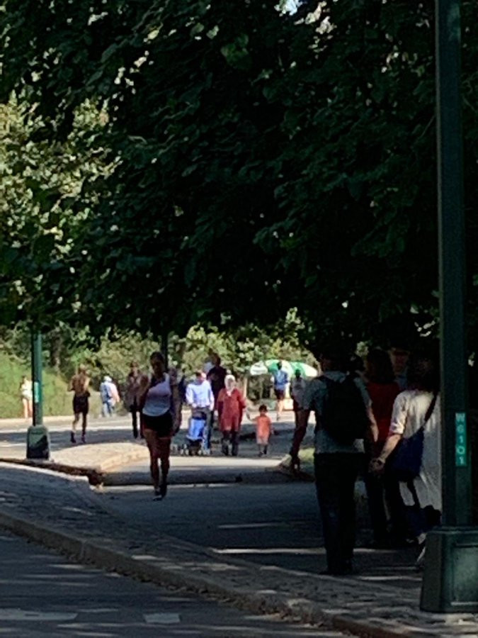 Berat Albayrak, eşi ve küçük oğlu ile başbaşa Central Park’ta gezerken görüntülendi - Resim : 1