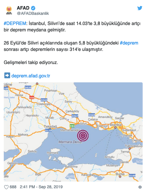 İstanbul'da artçı sarsıntılar sürüyor - Resim : 1