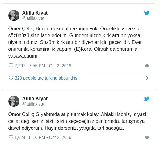 AKP'li Çelik ile emekli amiral Kıyat arasında sert kavga: Nazi, siyasi cellat, ahlaksız - Resim : 2
