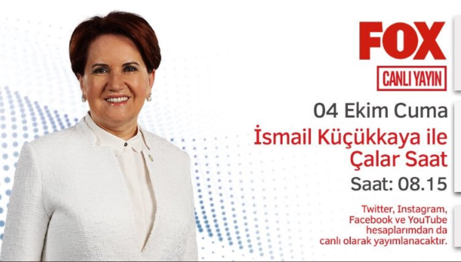 Meral Akşener, İsmail Küçükkaya'nın konuğu olacak - Resim : 1