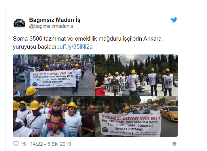 Somalı madencilerin Ankara'ya yürüyüşü başladı: Sesimizi duyan var mı? - Resim : 1