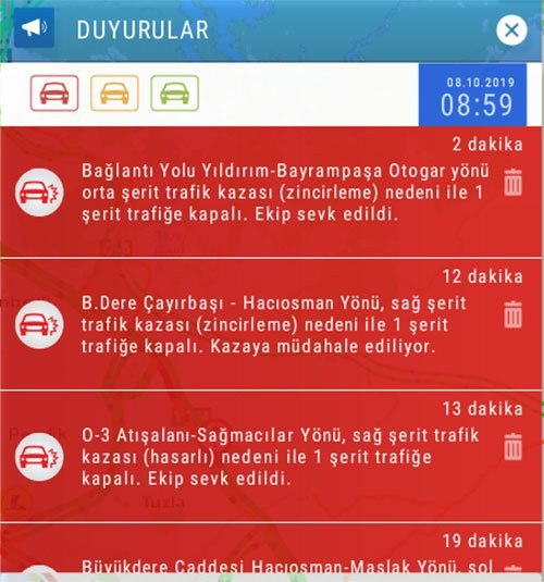 İstanbul’da yağmur ve kazalar trafiği felç etti - Resim : 1