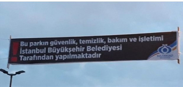 Sultangazi’de asılan pankartlara CHP’den tepki: Siyasi ayıp - Resim : 1