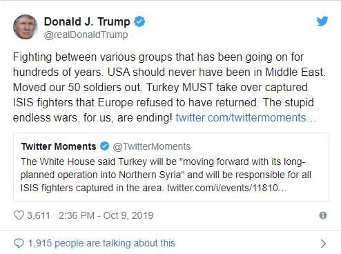 Trump'tan bir Türkiye paylaşımı daha! - Resim : 1