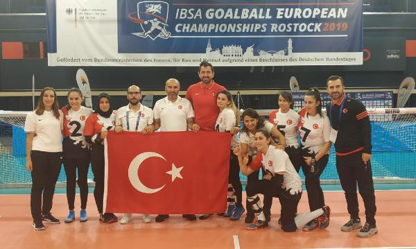 Golbol Kadın Milli Takımı Avrupa Şampiyonu oldu - Resim : 1