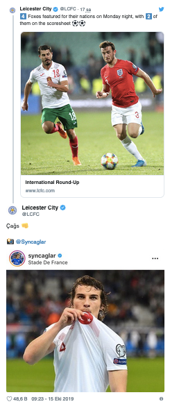 Leicester City'den Çağlar Söyüncü'ye destek - Resim : 2