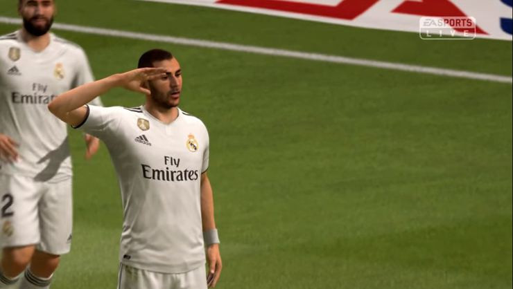 FIFA'nın lisansladığı video oyununda 'asker selamı' - Resim : 1
