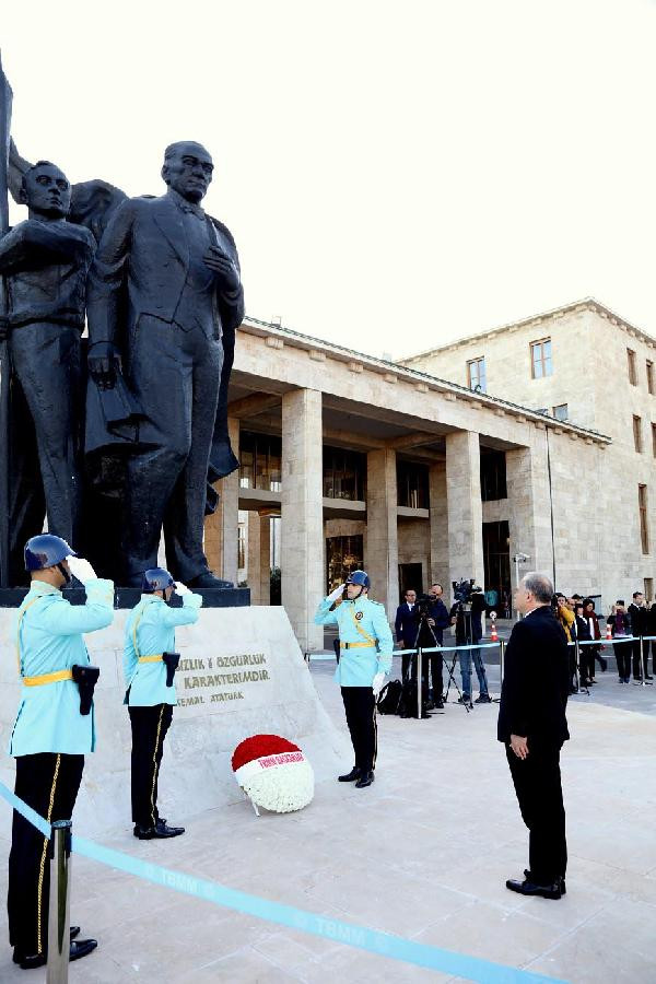 Ulu Önder Atatürk, TBMM'de törenle anıldı - Resim : 1