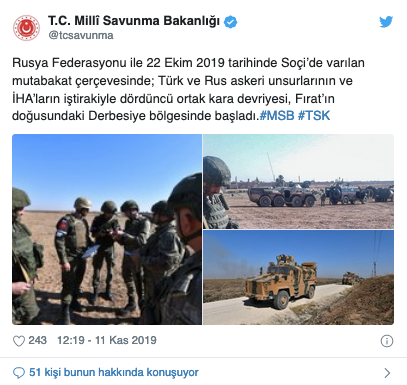 Türkiye - Rusya dördüncü kara devriyesi başladı - Resim : 1