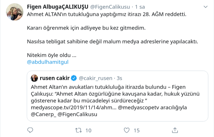 Ahmet Altan'ın tutukluluğa itirazı karara bağlandı - Resim : 1