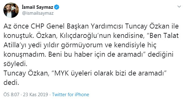 Kılıçdaroğlu: Talat Atilla’yı yedi yıldır görmüyorum, kendisiyle hiç konuşmadım - Resim : 4