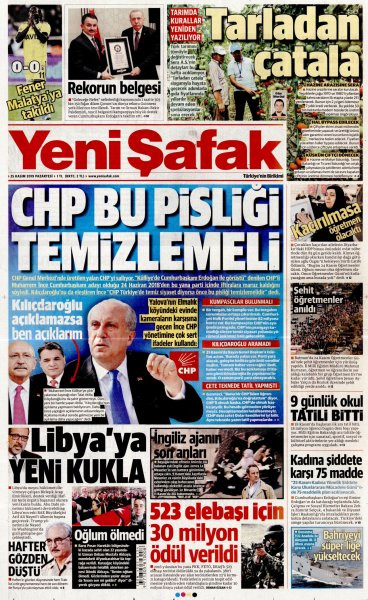 Yandaş medyadan 'Saray'a giden CHP'li tartışmasına talimatlı ortak manşet! - Resim : 4