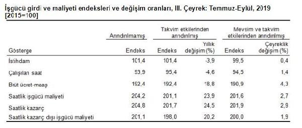 TÜİK, merakla beklenen istihdam verileri açıkladı - Resim : 3