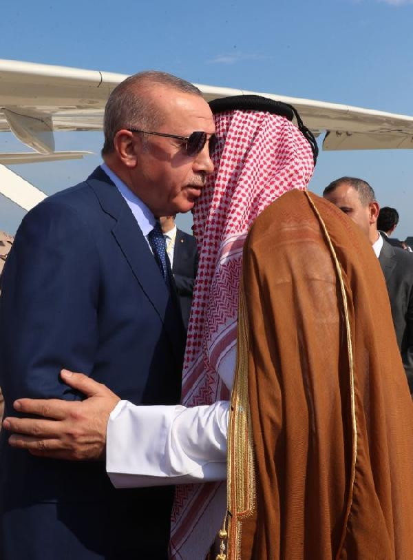 Erdoğan, Katar'ın başkenti Doha'da - Resim : 1