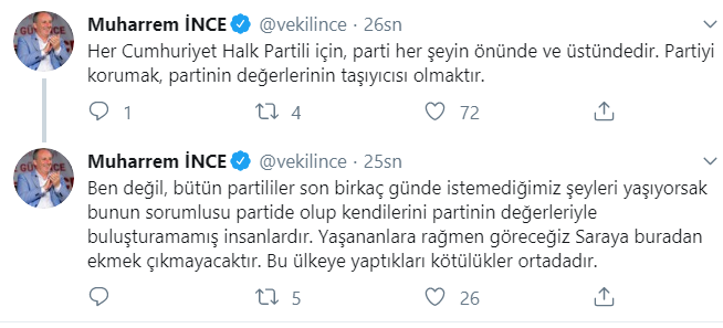 Muharrem İnce'den yeni açıklama! - Resim : 2