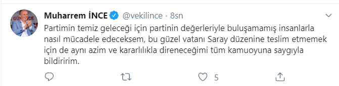 Muharrem İnce'den yeni açıklama! - Resim : 3