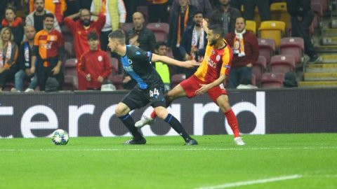 Galatasaray, Club Brugge'ün karşısında ilk golü buldu