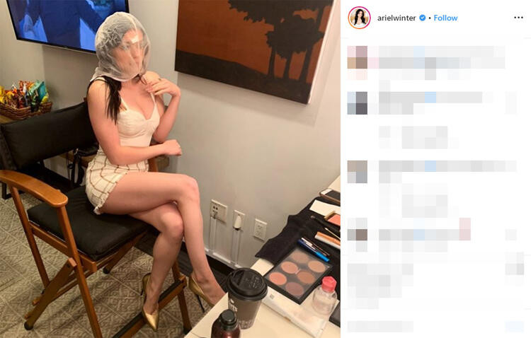 Ariel Winter'dan olay paylaşım! - Resim : 1