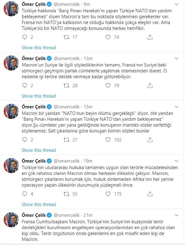 AKP'li Çelik: Macron önce ülkesinin durumuyla yüzleşmeli - Resim : 1