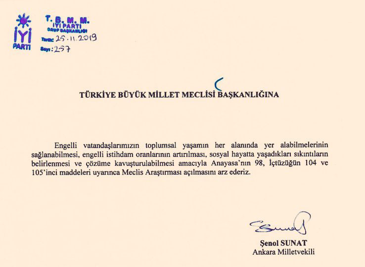 Engelliler için verilen önerge AKP'li ve MHP'li vekillerin oylarıyla reddedildi! - Resim : 2