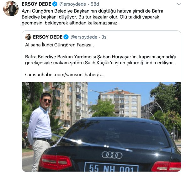 AKP'li belediyelerde bir skandal daha! Arabanın kapısını açmayınca işten çıkardı - Resim : 2