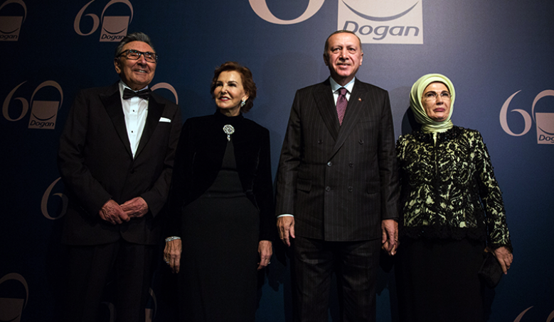Doğan Holding 60. yıldönümünü Erdoğan ailesiyle kutladı - Resim : 2