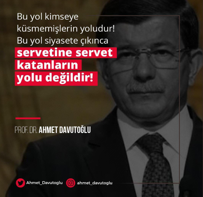 Kılıçlar çekildi! Ahmet Davutoğlu'nun liderliğindeki Gelecek Partisi destekçilerinden sert paylaşım - Resim : 2