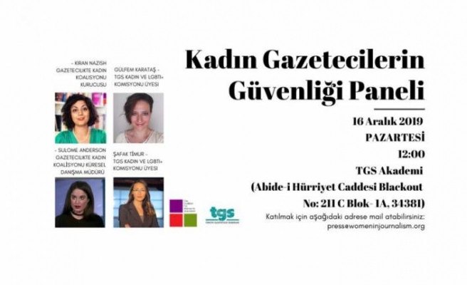 İstanbul'da 'Kadın Gazetecilerin Güvenliği' paneli yapılacak - Resim : 1