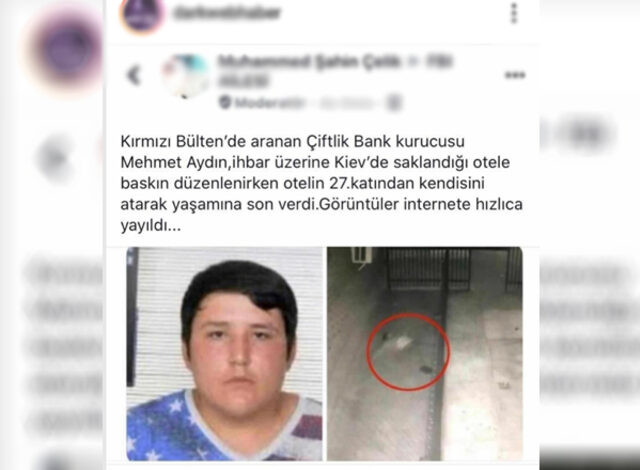 Sosyal medya bu iddiayı konuşuyor: Çiftlik Bank’ın Tosuncuk’u Mehmet Aydın öldü mü? - Resim : 1