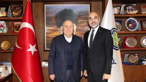Bedrettin Dalan'dan Bakırköy Belediye Başkanı Dr. Bülent Kerimoğlu'na ziyaret - Resim : 1