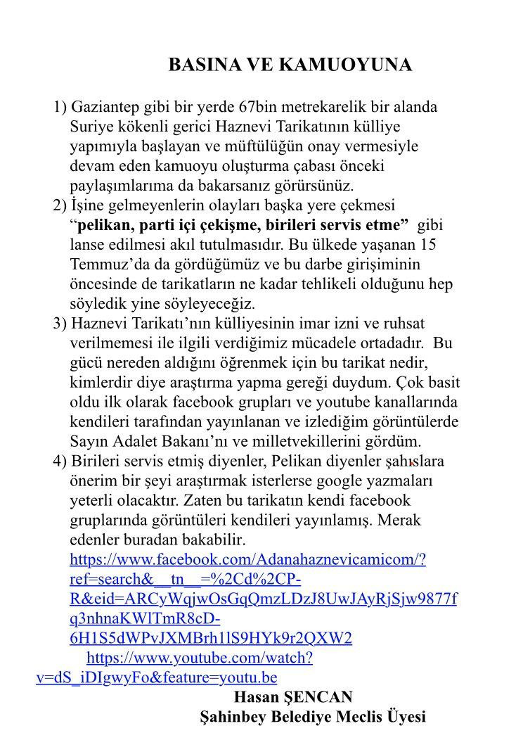 Haznevi Tarikatı'nın gücü nereden geliyor! 'İşine gelmeyenlerin olayları başka yere çekmesi akıl tutulmasıdır' - Resim : 1