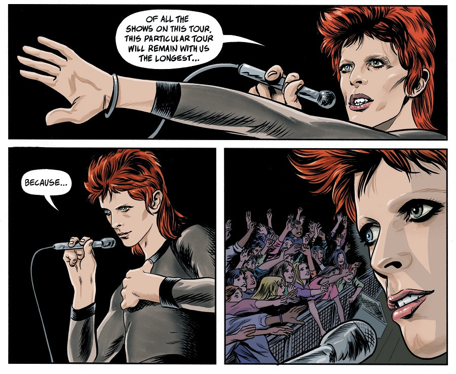 David Bowie'nin hayatı çizgi roman oluyor - Resim : 1