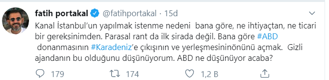 Fatih Portakal'dan Kanal İstanbul'la ilgili çarpıcı yorum: Gizli ajanda bu! - Resim : 1