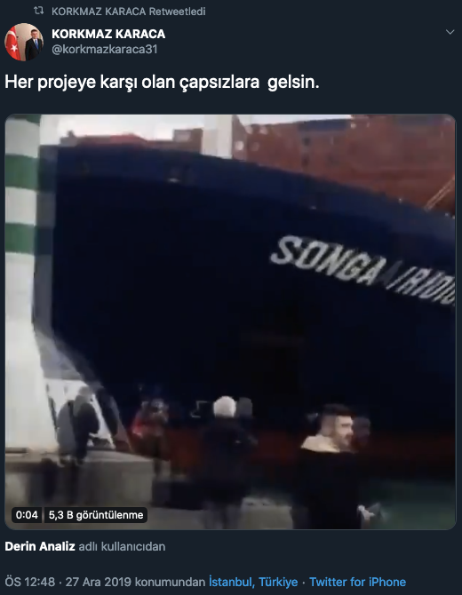 Boğaz'da yaşanan kazayı Kanal İstanbul'a bağladılar! - Resim : 2