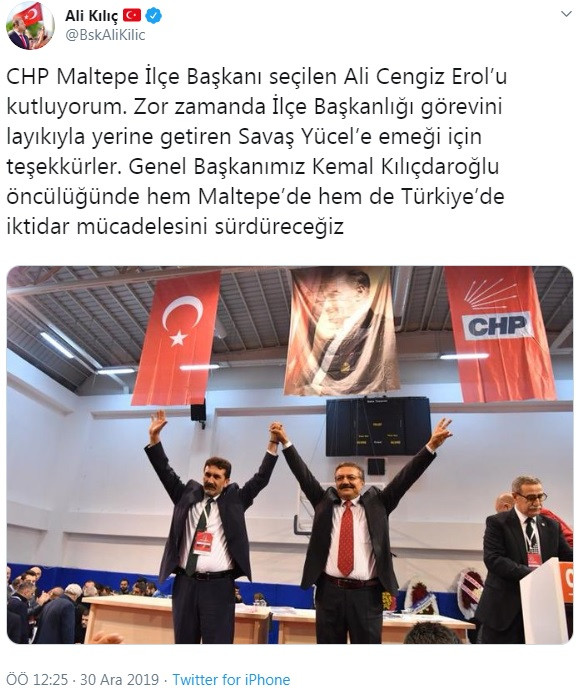 CHP Maltepe'de İlçe Başkanı değişti! Kazananı 7 oy belirledi... - Resim : 5