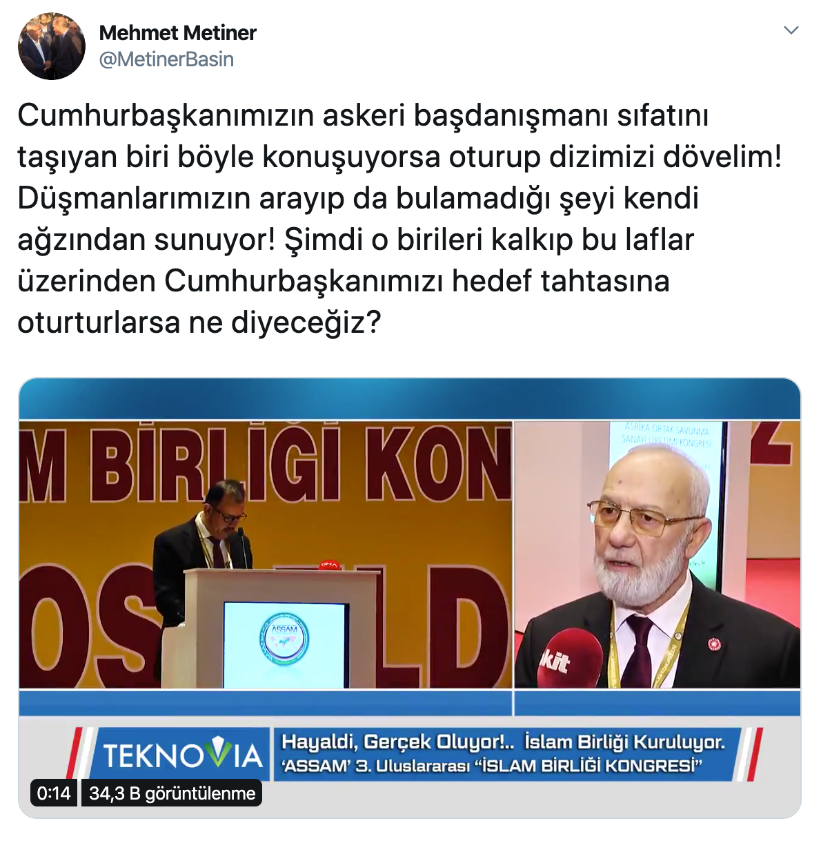 Erdoğan'ın danışmanından 'Mehdi gelecek, ortam hazırlamalıyız' sözlerine AKP'li isimden tepki - Resim : 1