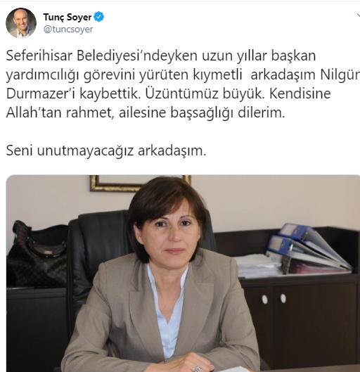 Tunç Soyer'i üzen haber - Resim : 1